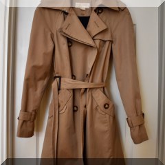 H12. Michael Kors trench coat. - $